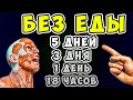 5 Дней БЕЗ ЕДЫ! Вот что ТВОРИТСЯ с Телом уже через 18 часов...