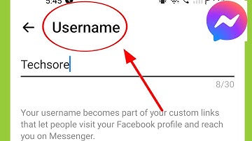 How to Change Username in Facebook Messenger | Messenger me Username kaise badle