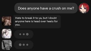 I Put Everyone Who Has A Crush On Me Into One Group Chat In Character Ai... Fail