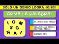 ADIVINA LA PALABRA 8: ARMA LA PALABRA usando la menor cantidad de pistas💗Anímate!