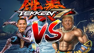 US Presidents play Tekken 7