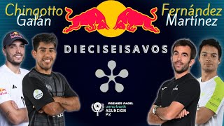 P2 ASUNCION PREMIER PADEL 2024 DIECISEISAVOS | CHINGOTTO-GALAN VS MARTÍNEZ-FERNÁNDEZ