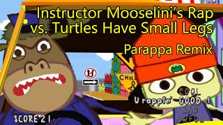 Mooselini's Car Rap vs. Turtles Have Short Legs - Parappa the Rapper ft. Can (1080p)