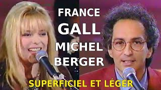 Video thumbnail of "France Gall & Michel Berger _ Superficiel Et Léger [1992-06-15]"