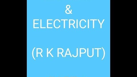 Electrostatic and Capacitance part-1