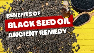 BLACK SEED OIL BENEFITS - Secrets for Skin, Hair Growth etc