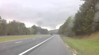 Rotating wall clowd near Sylacauga, AL