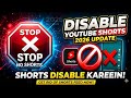 How to Turn Off Shorts on YouTube disable YouTube Shorts in 2026