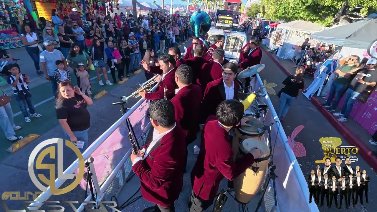Banda La Del Puerto - Popurri en vivo carnaval La Paz 2026