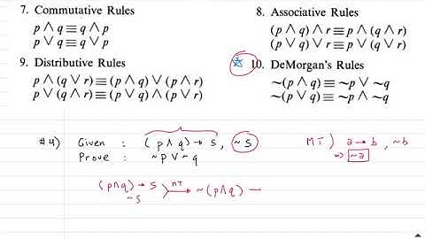 Geometry: Logic 4 (Rules of Replacement)