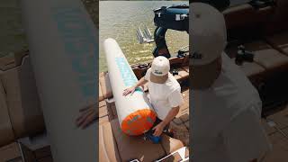 TITAN Tie-Up Fender: Inflates in 90 Secs, Stores Small, Protects Like a Beast #boating #lakelife