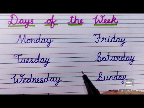 Inglês Fácil - Teacher Silva II - 📝 DAYS OF THE WEEK (DIAS DA SEMANA) . .  ✍ The days of the week in English begin with CAPITAL letters. The days of