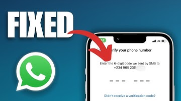 How to fix Whatsapp Verification Code not received iPhone