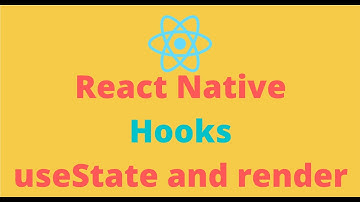 React native useState hook and render