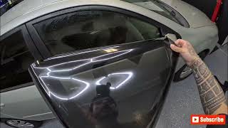 How To Hand Cut Window Tint (2 methods) Sharpie/Knifeless by TintHub 1,735 views 2 months ago 4 minutes, 35 seconds
