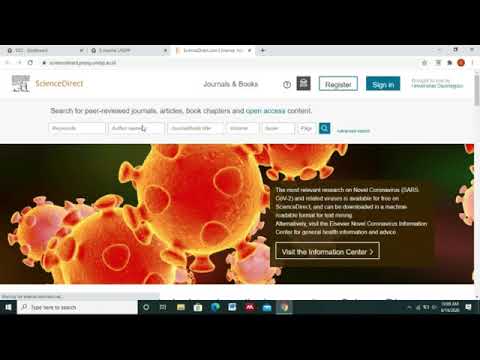 Cara Akses Database E-Journal ScienceDirect Melalui SSO UNDIP