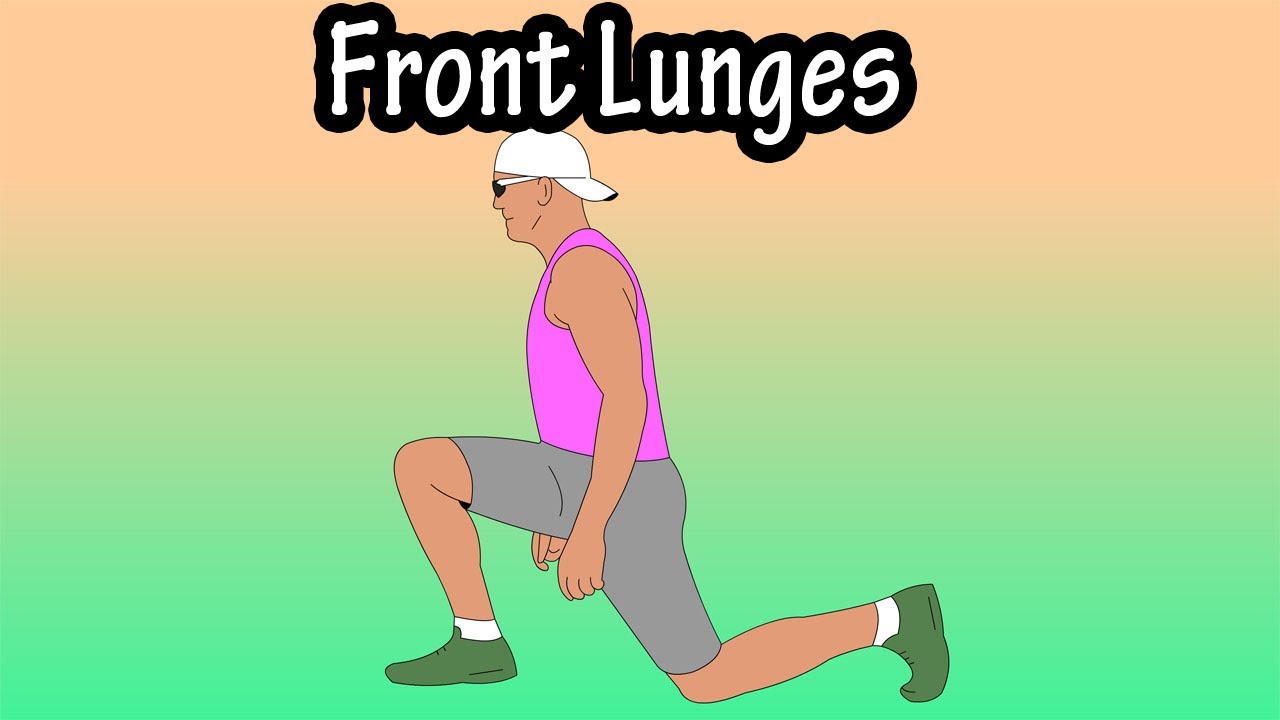 How To Do Front Lunges Exercise Lunges With Dumbbells Weights For