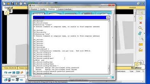 Chapter 6   Cisco CLI Switch Basic   Securing Privileged EXEC Mode