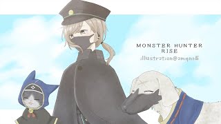 モンスターハンターライズ | みんなでモンスターを狩ったり、装備づくり！【にじさんじ/叶】