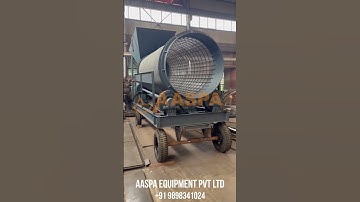 THE TROMMEL SCREEN by AASPA Equipment Pvt. Ltd. | Efficient Screening Solution for Waste & Mining