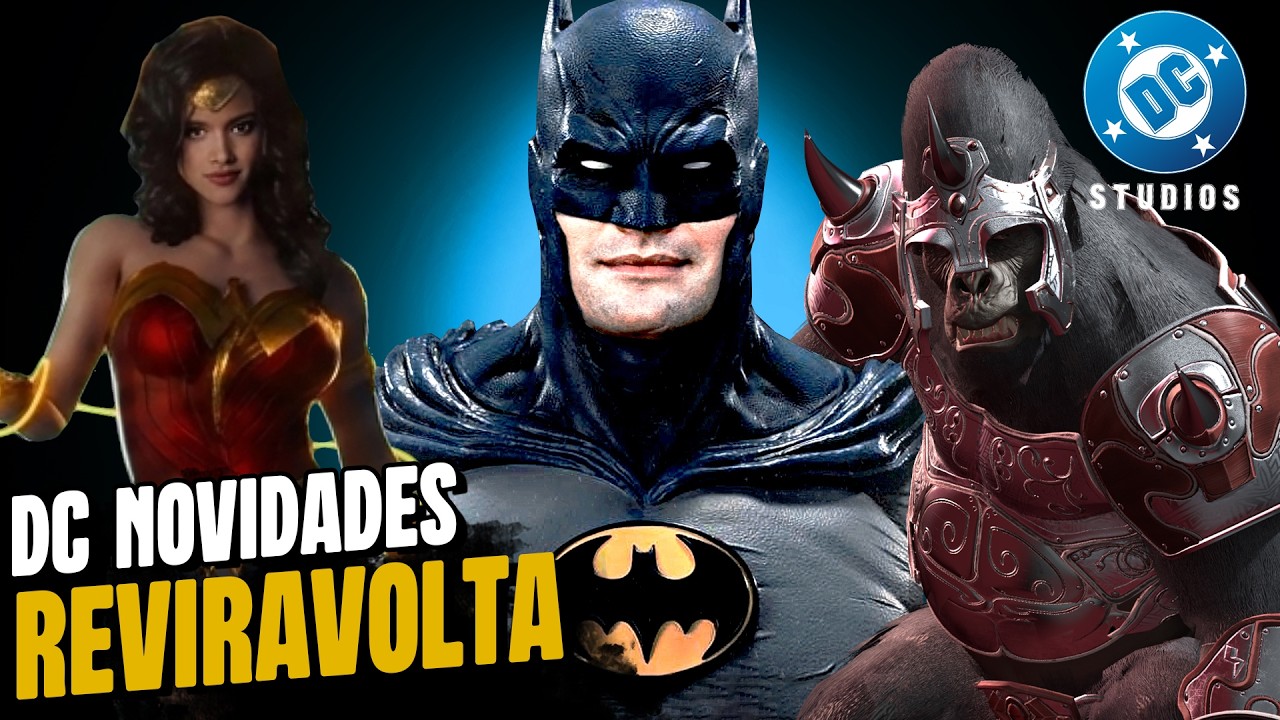 ISSO É BEM POLÊMICO! JAMES GUNN no BATMAN DCU + MULHER MARAVILHA e JIMMY OLSEN