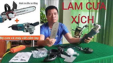 BỘ LAM CƯA XÍCH LẮP MÁY MÀI CẮT CẦM TAY CƯA GỖ ĐA CHỨC NĂNG THUẬN TIỆN CHO MỌI GIA ĐÌNH 