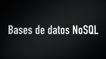 UD3. Bases de datos NoSQL