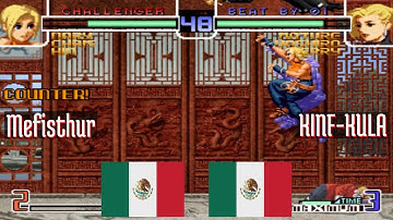 FT5 @kf2k2pls: Mefisthur (MX) vs KINF-KULA (MX) [King of Fighters 2002 Plus kf2k2 Fightcade] Mar 15