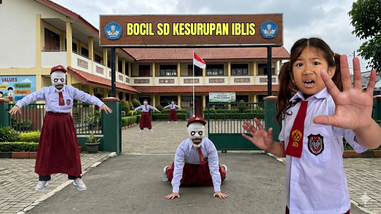 TEROR BOCIL SD KESURUPAN IBLIS! Arsyila Dikejar Sampai Gemetar!