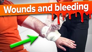 Wounds And Bleeding - First Aid Training Ep11 (2022)
