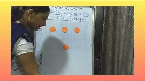 Maths Std : 4. Chapter 10 -  Play with Patterns.