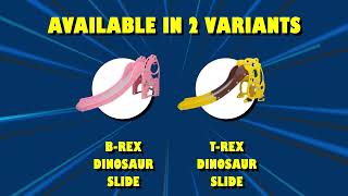 B Rex Dinosaur Slide Assembly Installation Video with Subtitles