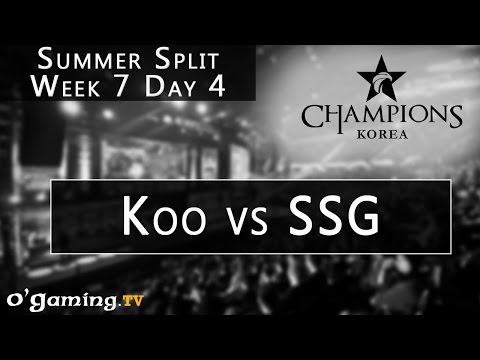 Koo Tigers vs Samsung Galaxy - LCK Summer Split - Week 7 - Day 4 - Koo vs SSG [FR]
