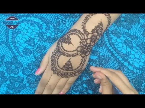 How to Apply Easy Beautiful Bangles Mehndi Design for Hands 2018 Special #70