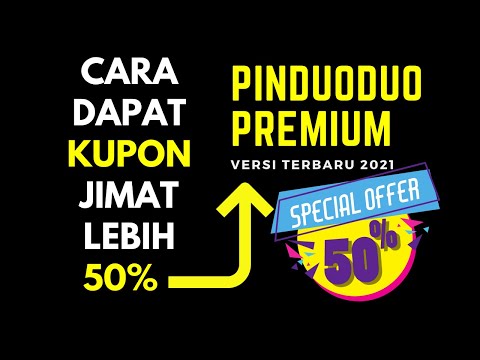 Pinduoduo Premium - Rahsia Dapat Kupon Percuma Jimat Lebih 50% Part 5/10