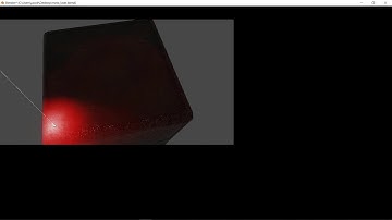 Upbge - laser impact shader on mouse hitpoint with "fade"