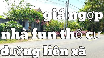 Quá ngợp lãi mẹ đẻ lãi con nên bán gấp căn nhà fun thổ cư mặt tiền đường lien xã :0777444662
