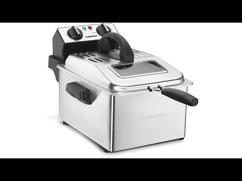 Cuisinart CDF-200P1 Deep Fryer, 4 Quart, Stainless Steel | Best Price