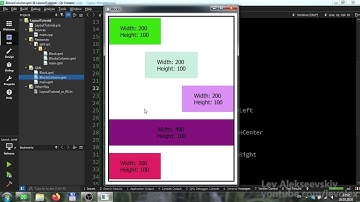 QML - Позиционирование элементов 2 (Layouts)