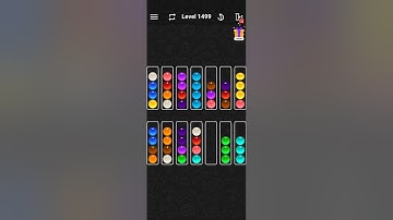 Level 1499 - Color Ball Sort Solution