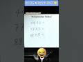 Mathematics Hack ! 😎 Crazy Math Tricks! #multiplication #vedicmath #shortsfeed
