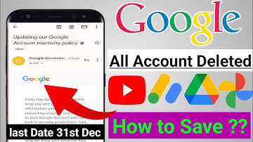 Updating our Google Account inactivity policy #googleinactiveupdate #googleupdate