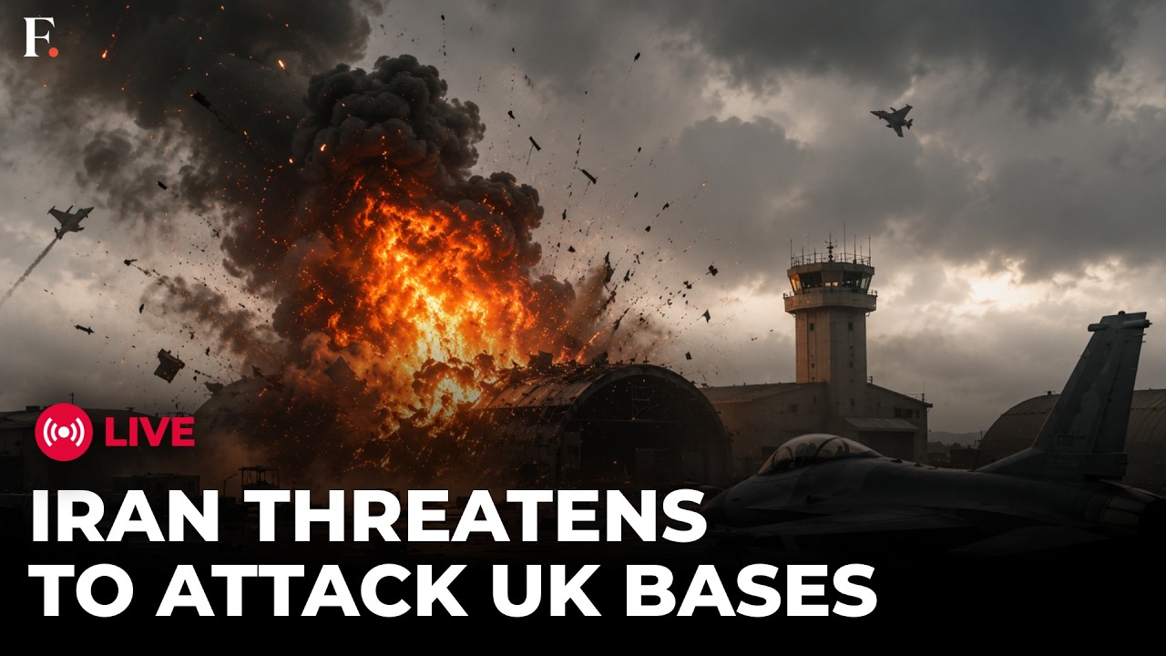 US Iran War LIVE: Iran Warns Britain It Will Be 'Legitimate Target' if UK Backs US thumbnail