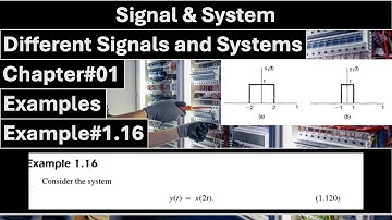 Signals & Systems | Chapter#01 | Example#1.16 | Transformation of Independent Signals | ALAN WILLSKY