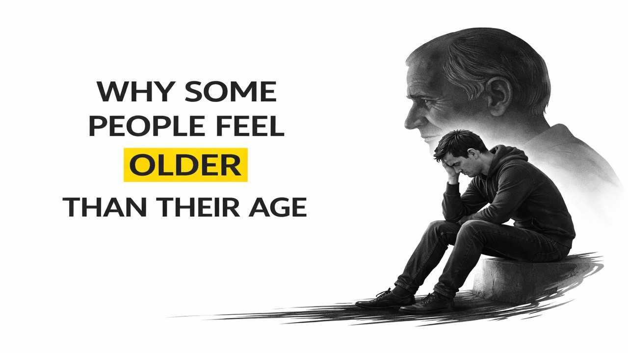 WHY SOME PEOPLE FEEL OLDER THAN THEIR AGE