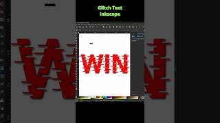 How to Create a Glitch Text Effect in Inkscape