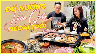 Ra vườn ăn ĐỒ NƯỚNG HÀN QUỐC, canh kim chi, cơm nắm rong biển… Ôn lại kỷ niệm 9 năm!!!