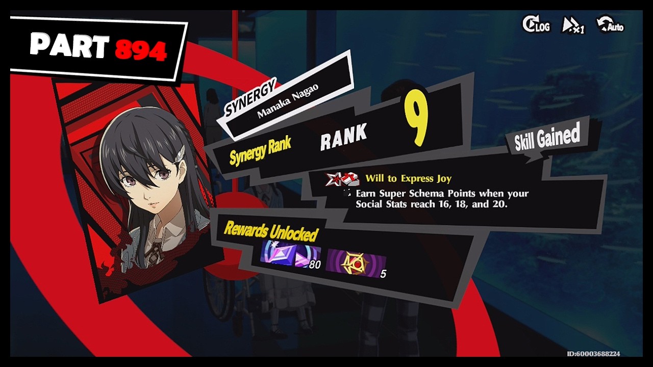 Persona 5 The Phantom X Playthrough Part 894 Synergy; Manaka Nagao