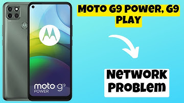 Network Problem || Network not connecting issue || Network not working issue Moto G9 Power, G9 Play