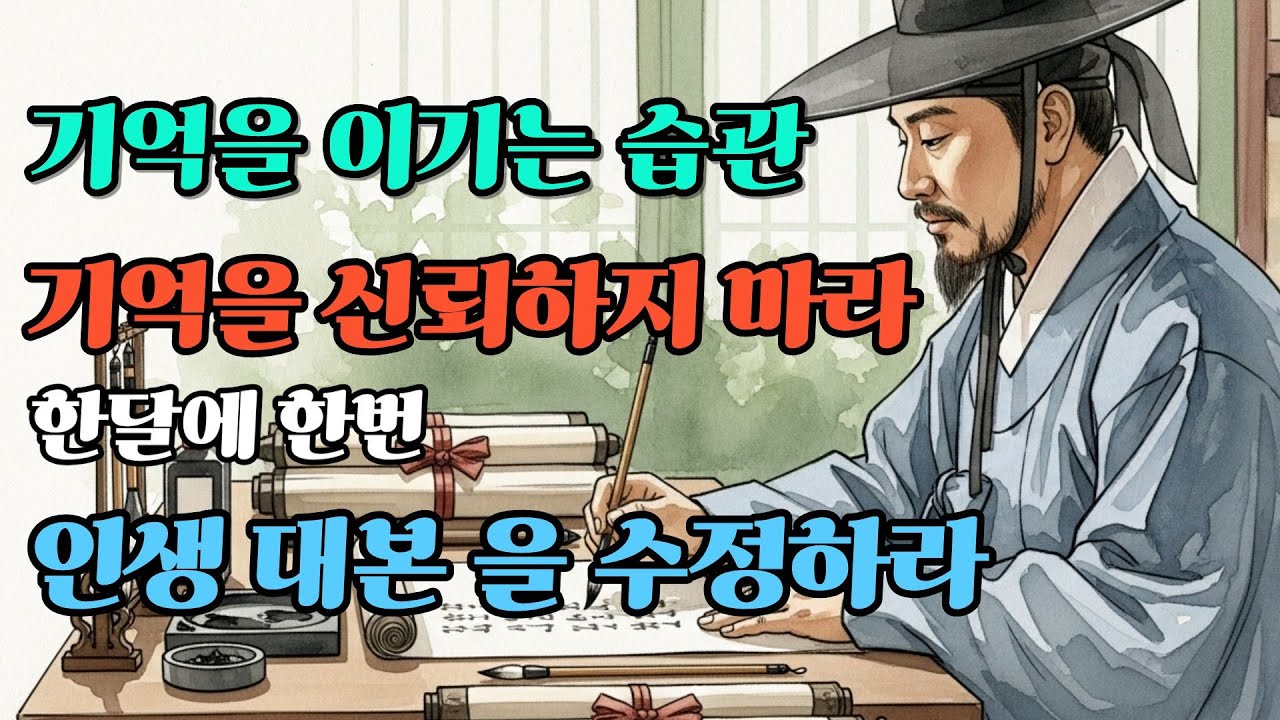 기억을 신뢰하지마라. 적어라. 메모해라 #정약용 #명언 #워렌버핏